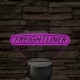 Freightliner logó – 7 színű, színváltós LED lámpa