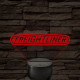 Freightliner logó – 7 színű, színváltós LED lámpa