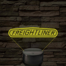Freightliner logó – 7 színű, színváltós LED lámpa
