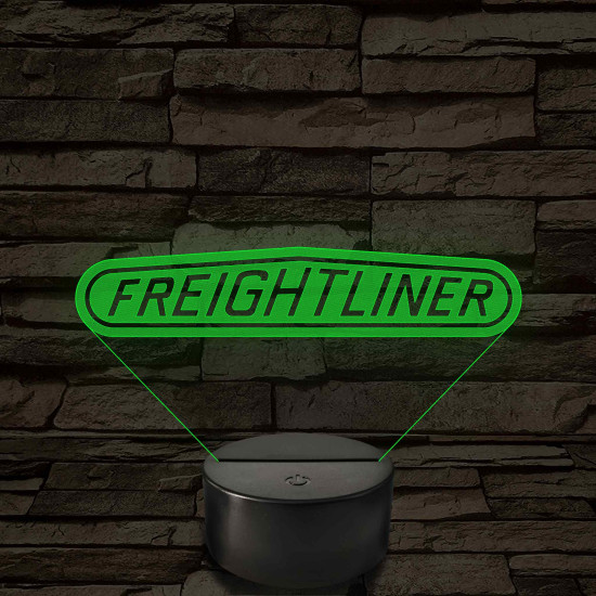 Freightliner logó – 7 színű, színváltós LED lámpa