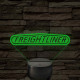 Freightliner logó – 7 színű, színváltós LED lámpa