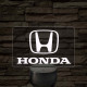 Honda logó – 7 színű, színváltós LED lámpa