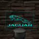 Jaguar logó – 7 színű, színváltós LED lámpa