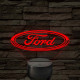 Ford logó – 7 színű, színváltós LED lámpa