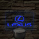 Lexus Embléma – 7 színű, színváltós LED lámpa