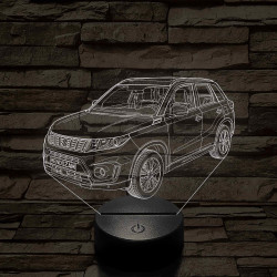Suzuki Vitara 7 színű színváltós 3D led lámpa