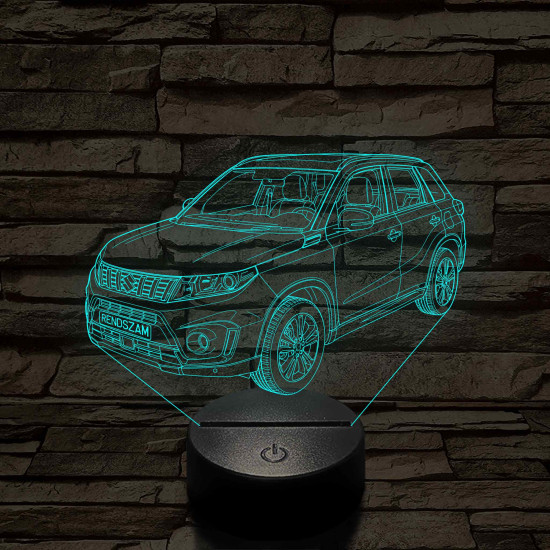 Suzuki Vitara 7 színű színváltós 3D led lámpa