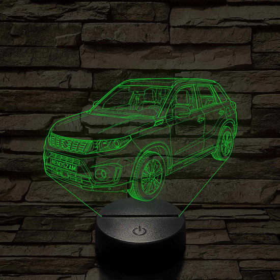 Suzuki Vitara 7 színű színváltós 3D led lámpa