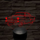 Chevrolet-Bel-Air-Coupe 7 színű 3D led lámpa