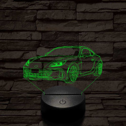Subaru BRZ 7 színű 3D led lámpa