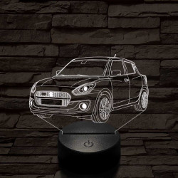 Suzuki Swift 2021 7 színű 3D led lámpa