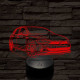 Volkswagen Polo GTI 7 színű 3D led lámpa