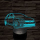 Volkswagen Polo GTI 7 színű 3D led lámpa