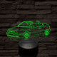 Volkswagen Golf 3 cabrio 7 színű 3D led lámpa