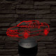 Volkswagen Golf 3 cabrio 7 színű 3D led lámpa
