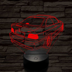 BMW E36 7 színű 3D led lámpa