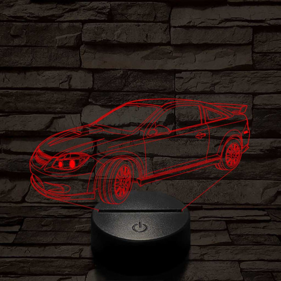 Chevrolet cobalt 7 színű 3D led lámpa