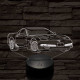 Chevrolet Corvette C5 7 színű 3D led lámpa