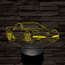 Chevrolet Corvette C5 7 színű 3D led lámpa