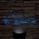 Chevrolet Corvette C5 7 színű 3D led lámpa