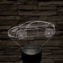 Vireon X  7 színű 3D led lámpa