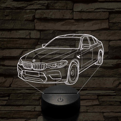 BMW M5 M60 2004 7 színű 3D led lámpa