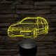 BMW 3 E46 Kombi 7 színű 3D led lámpa