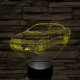 Klasszikus Coupé 2002-es 7 színű 3D led lámpa