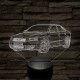 Audi A4 B6 (Sedan) – 7 színű, színváltós 3D LED lámpa