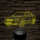 Audi A4 B6 (Sedan) – 7 színű, színváltós 3D LED lámpa