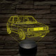 Volkswagen Golf 1 kereklámpás –  7 színű, színváltós 3D LED lámpa