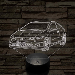 Honda Civic 1.4 Sport – 7 színű, színváltós LED lámpa
