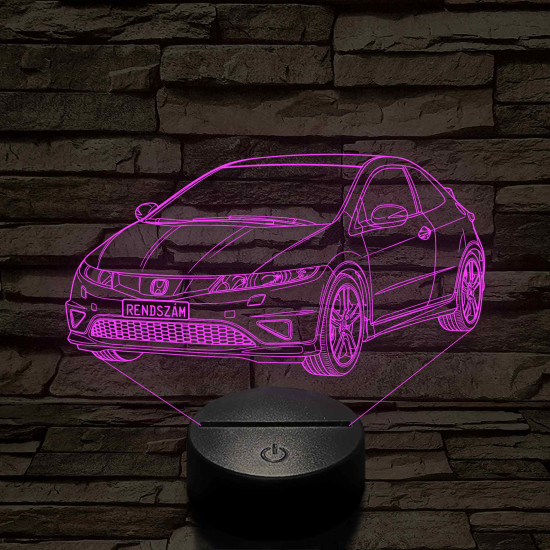 Honda Civic 1.4 Sport – 7 színű, színváltós LED lámpa