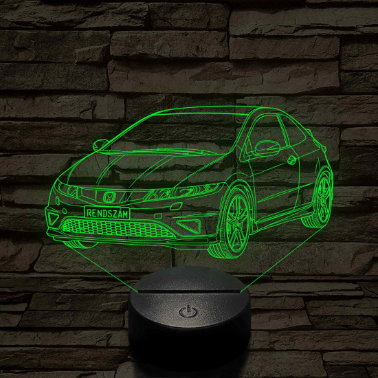 Honda Civic 1.4 Sport – 7 színű, színváltós LED lámpa