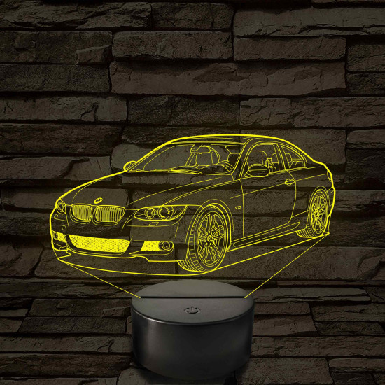 BMW E92 kupé – 7 színű, színváltós LED lámpa