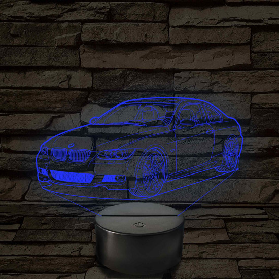 BMW E92 kupé – 7 színű, színváltós LED lámpa