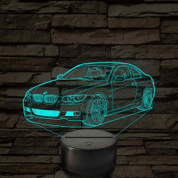 BMW E92 kupé – 7 színű, színváltós LED lámpa