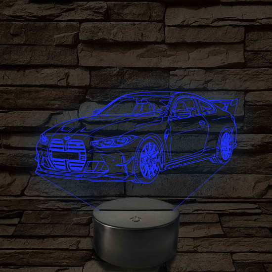 2025 G82 M4 LCI kupé – 7 színű, színváltós LED lámpa