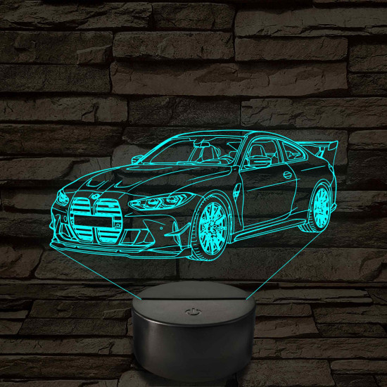 2025 G82 M4 LCI kupé – 7 színű, színváltós LED lámpa