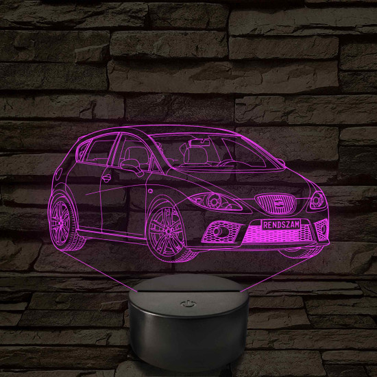 Seat Leon 2008 – 7 színű, színváltós LED lámpa