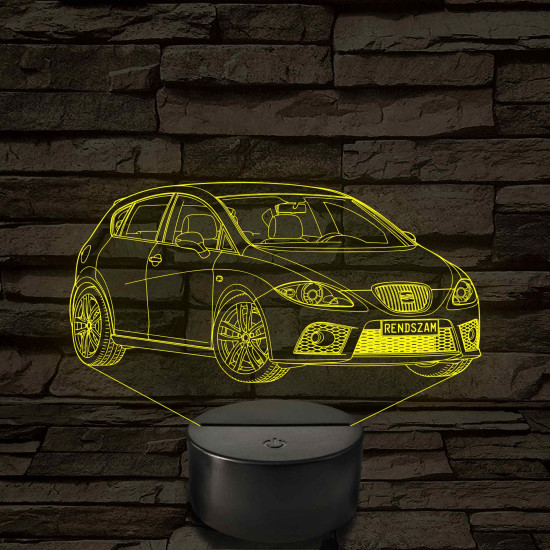 Seat Leon 2008 – 7 színű, színváltós LED lámpa