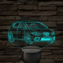 Seat Leon 2008 – 7 színű, színváltós LED lámpa
