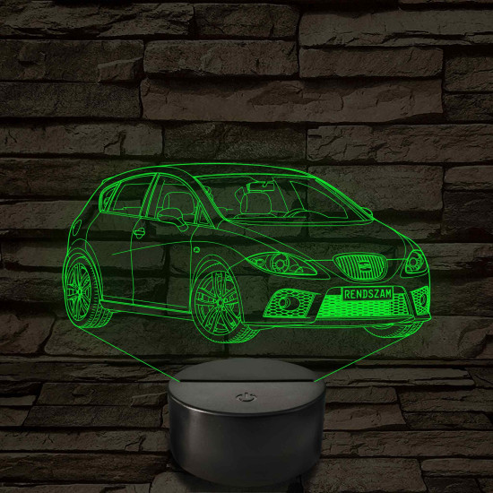 Seat Leon 2008 – 7 színű, színváltós LED lámpa