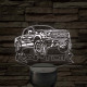 Ford Raptor – 7 színű, színváltós LED lámpa