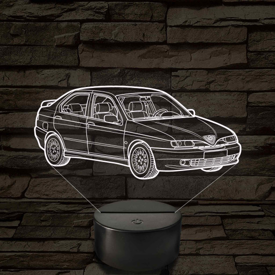 Alfa Romeo 146 – 7 színű, színváltós LED lámpa