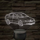 Alfa Romeo 146 – 7 színű, színváltós LED lámpa