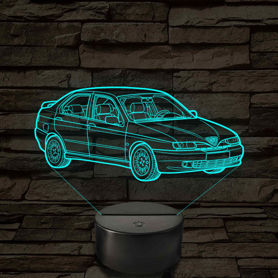 Alfa Romeo 146 – 7 színű, színváltós LED lámpa