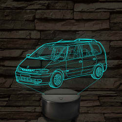 Renault Espace III – 7 színű, színváltós LED lámpa