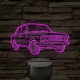 Lada 1500 S - 7 színű 3D led lámpa