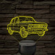 Lada 1500 S - 7 színű 3D led lámpa